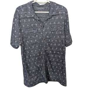 Banana Republic Linen Blend Button Down